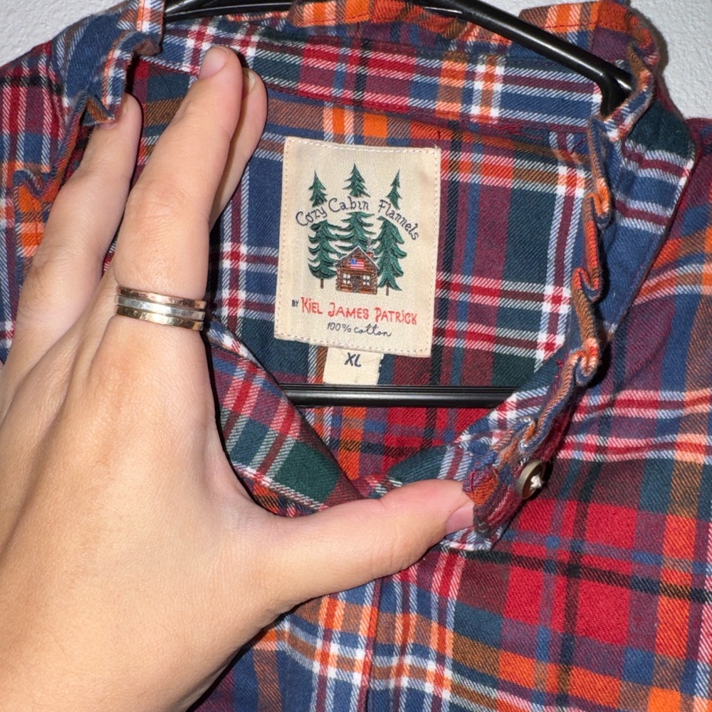 Kiel James Patrick Manchester Barn Cabin Dress XL NWOT - Picture 3 of 11